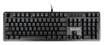 Клавиатура A4Tech B975 механическая черный USB Multimedia for gamer LED (подставка для запястий) кабель 1.8м