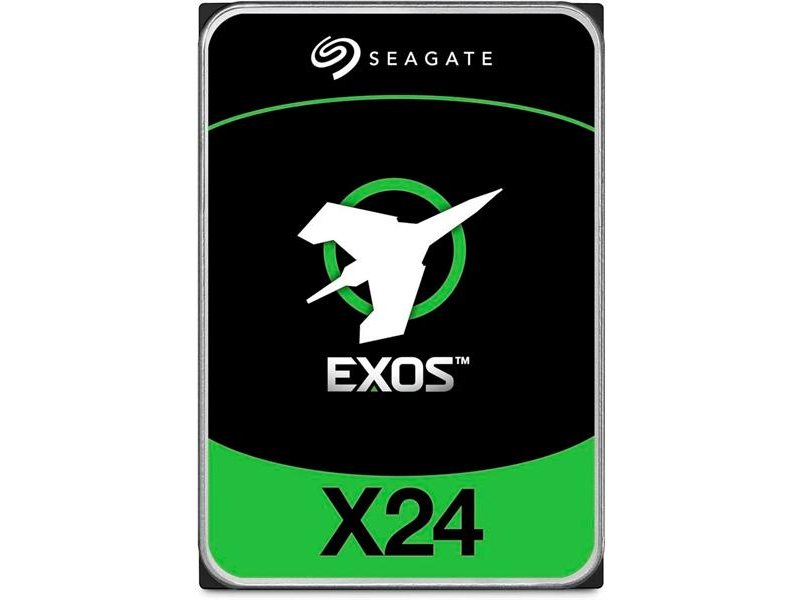 Жесткий диск Seagate Exos X24 HDD 3.5" SAS 20Tb, 7200 rpm, 512Mb buffer, 512e/4Kn, CMR, ST20000NM007H, 1 year