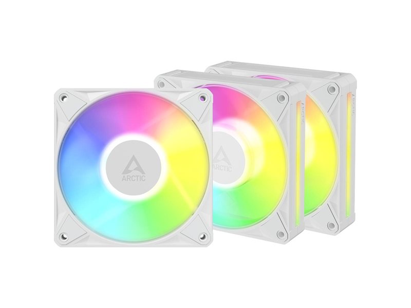 Вентилятор корпусной ARCTIC BioniX P12 A-RGB (White) - 3 Pack (ACFAN00338A)
