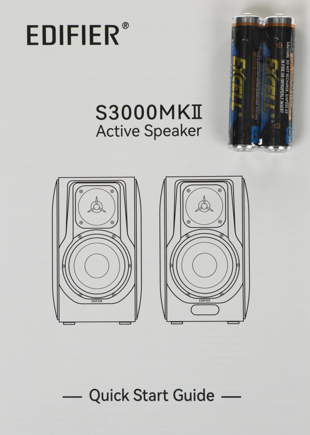 Колонки Edifier S3000MKII 2.0 т.дерево 256Вт BT