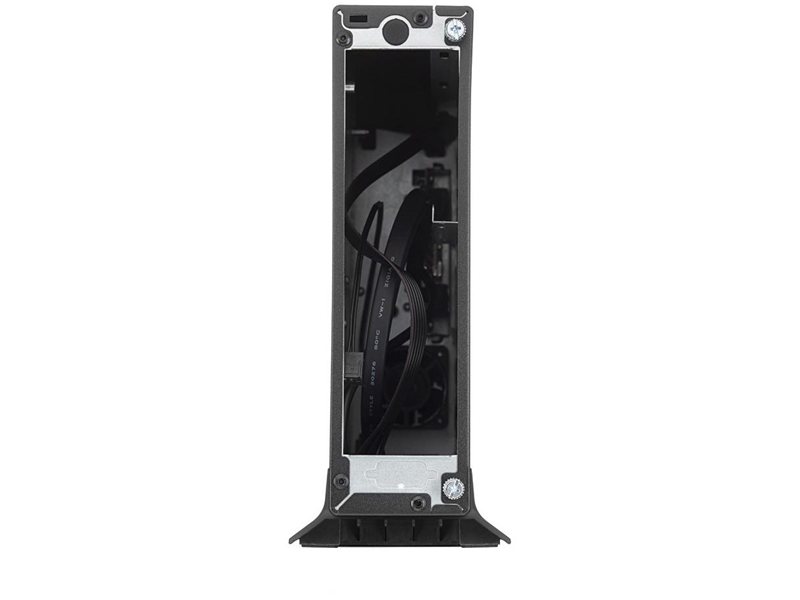 Корпус с внешним блоком питания 120Вт./ Case Foxline mITX 120W ext., DC-converter, 2xUSB3.0, 1x40mmFan, Black, VESA, powercord