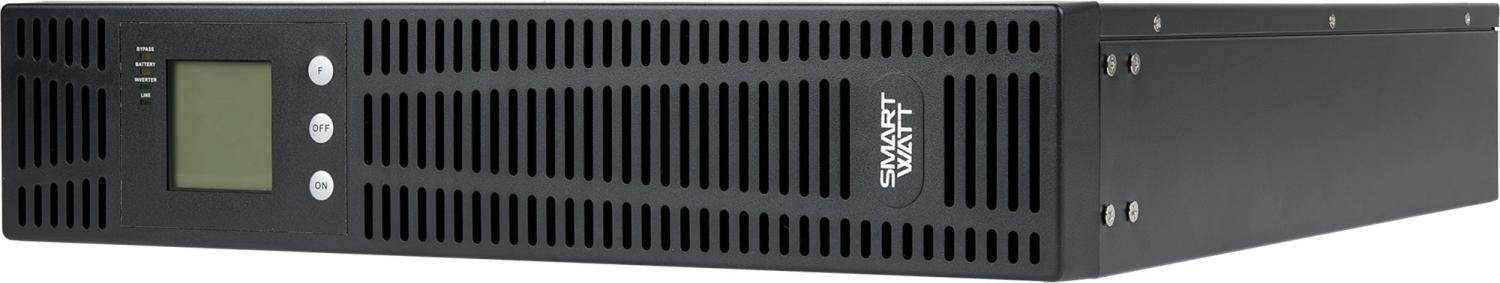 Источник бесперебойного питания Smartwatt Secure IEC 1kVA 900Вт 1000ВА черный
