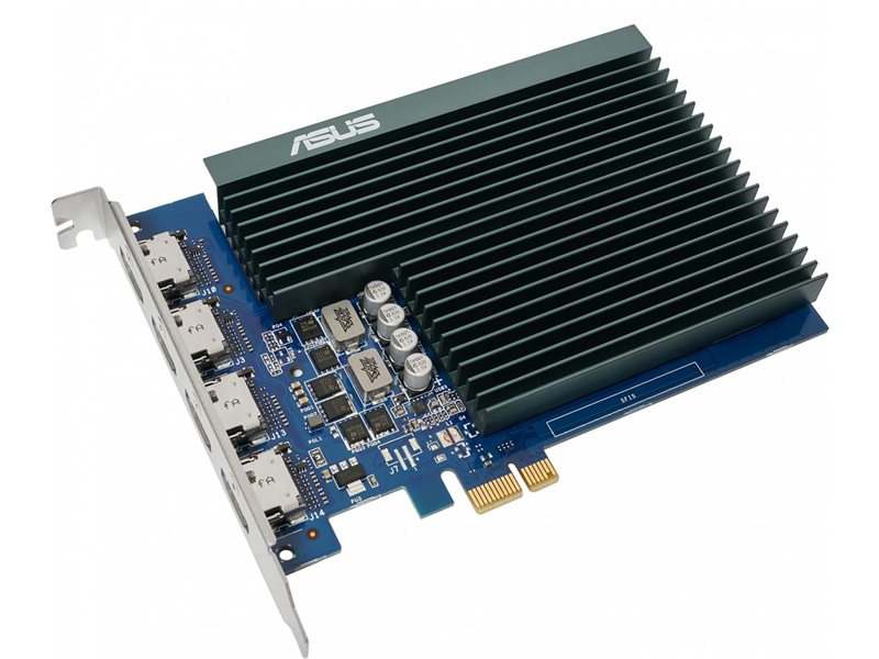 Видеокарта ASUS NVIDIA GeForce GT 730 2 ГБ GDDR5 (GT730-4H-SL-2GD5)