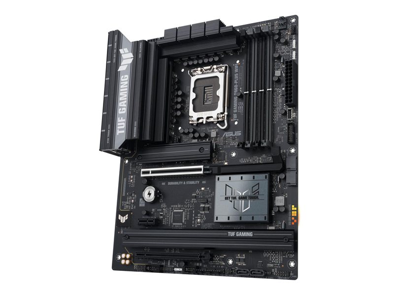 Материнская плата ASUS TUF GAMING B860-PLUS WIFI LGA1851 ATX 4xDDR5 2xPCIEx16 PCIEx1 3xM.2 USB-C DP HDMI 2.5GLAN Wi-Fi 7