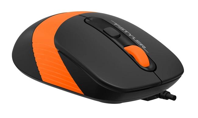 Клавиатура + мышь A4Tech Fstyler F1010 клав:черный/оранжевый мышь:черный/оранжевый USB Multimedia (F1010 ORANGE)