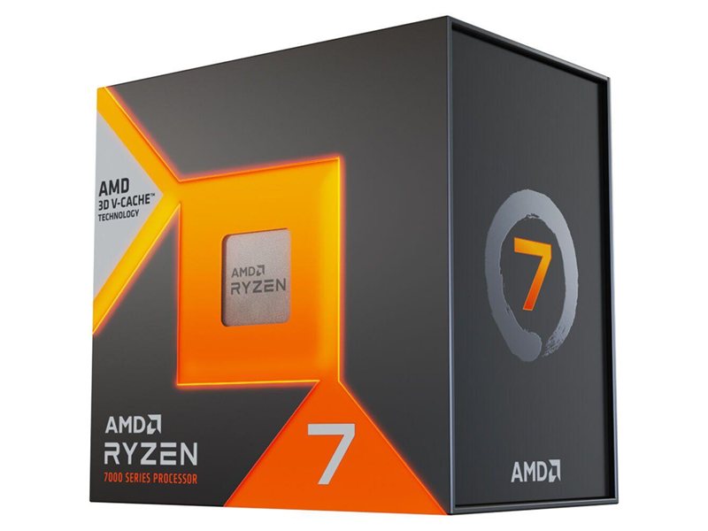 Центральный Процессор AMD RYZEN 7 7800X3D BOX (Raphael, 5nm, C8/T16, Base 4,2GHz, Turbo 5,0GHz, RDNA 2 Graphics, L3 96Mb, TDP 120W, SAM5)