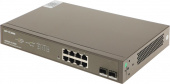 Коммутатор IP-Com G3310P-8-150W (L2) 8x1Гбит/с 2xКомбо(1000BASE-T/SFP) 2SFP 8PoE 130W управляемый