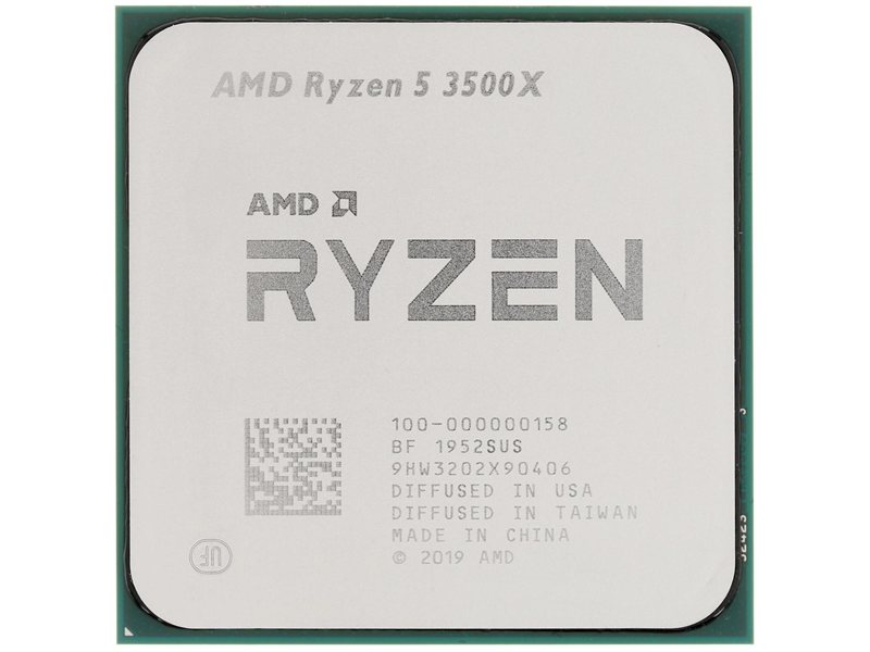 Центральный Процессор AMD RYZEN 5 3500X OEM (Matisse, 7nm, C6/T6, Base 3,60GHz, Turbo 4,10GHz, Without Graphics, L3 32Mb, TDP 65W, SAM4) OEM