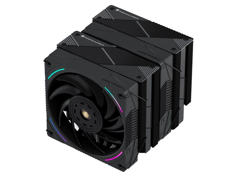 Кулер для процессора/ CPU Cooler Thermalright Phantom Spirit 120 EVO (4-pin PWM, 157mm, Ni/CU, 7x6mm, ARGB, 2x120mm, 69CFM, 27dBA, 2150RPM, S: 1700, 1200, 20XX, 115X, AM5, AM4)