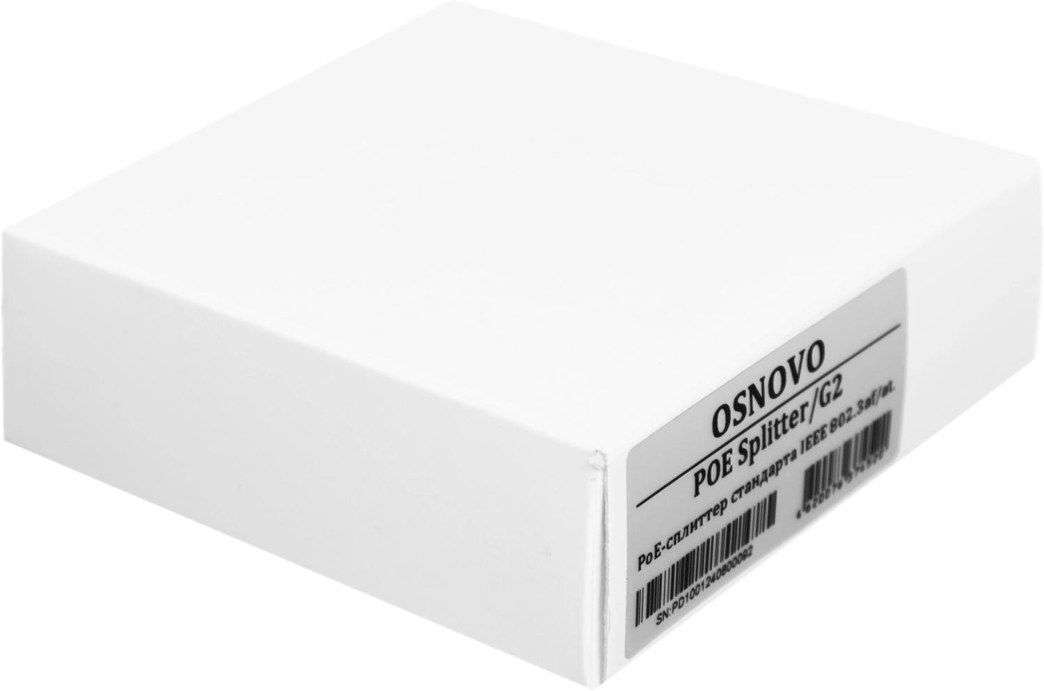 Сплиттер PoE Osnovo PoE Splitter/G2