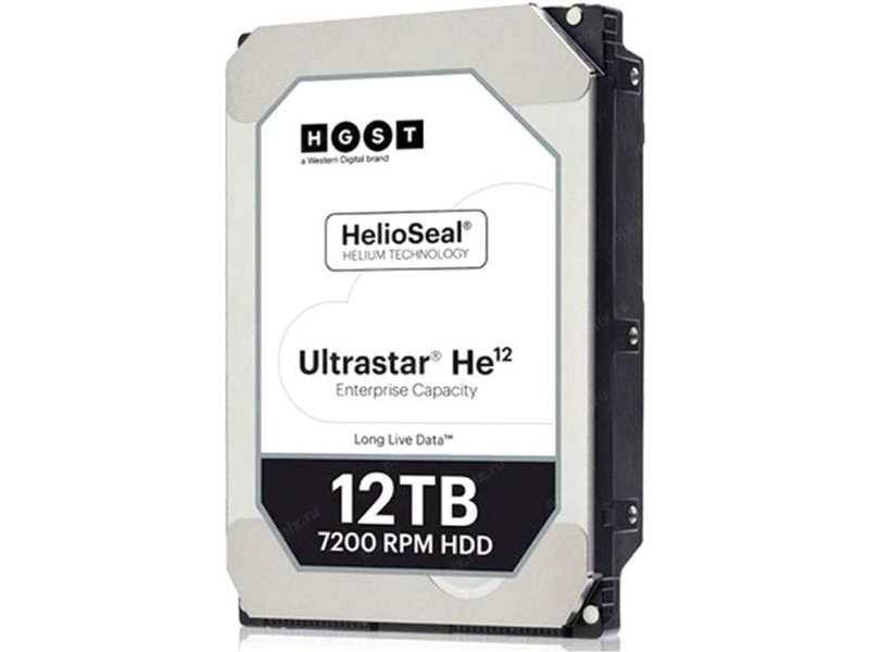 Жесткие диски Western Digital Ultrastar HC520 HDD 3.5" SAS 12Tb, 7200rpm, 256MB buffer, 512e/4Kn, 0F29532, 1 year