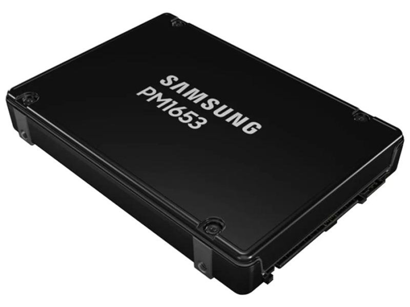 Твердотельный накопитель Samsung Enterprise SSD, 2.5(SFF) 15mm, PM1653, 1920GB (1.92TB), SAS 24Gb/s, R4200/W2400Mb/s, IOPS(R4K) 720K/85K, MTBF 2M, 1DWPD/5Y, TBW 3504TB, OEM (repl. MZILT1T9HBJR-00007)