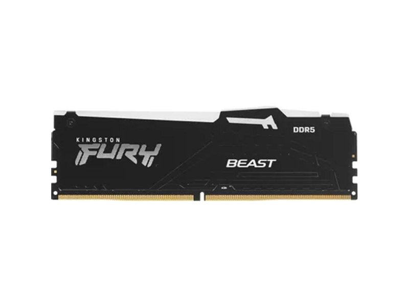 Kingston DDR5 DIMM 32GB 6400MT/s CL30 FURY Beast RGB KF564C32BBEA-32