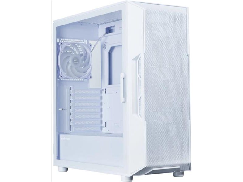 корпус ZALMAN I3 NEO ARGB V2 WHITE, ATX, WHITE, FRONT MESH, WINDOW, 2x3.5", 3x2.5", 1xUSB2.0, 2xUSB3.0, 1xUSB Type-C, FRONT 3x120mm ARGB, REAR 1x120mm ARGB