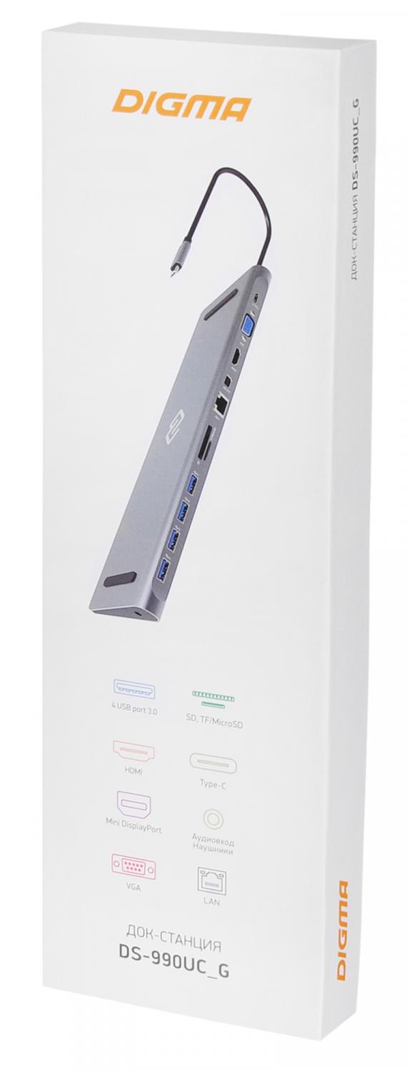 Стыковочная станция Digma DS-990UC_G