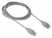 Кабель Buro USB A(m) USB A(f) 3м (BHP RET USB_AF30) серый (блистер) [BHP RET USB_AF30]