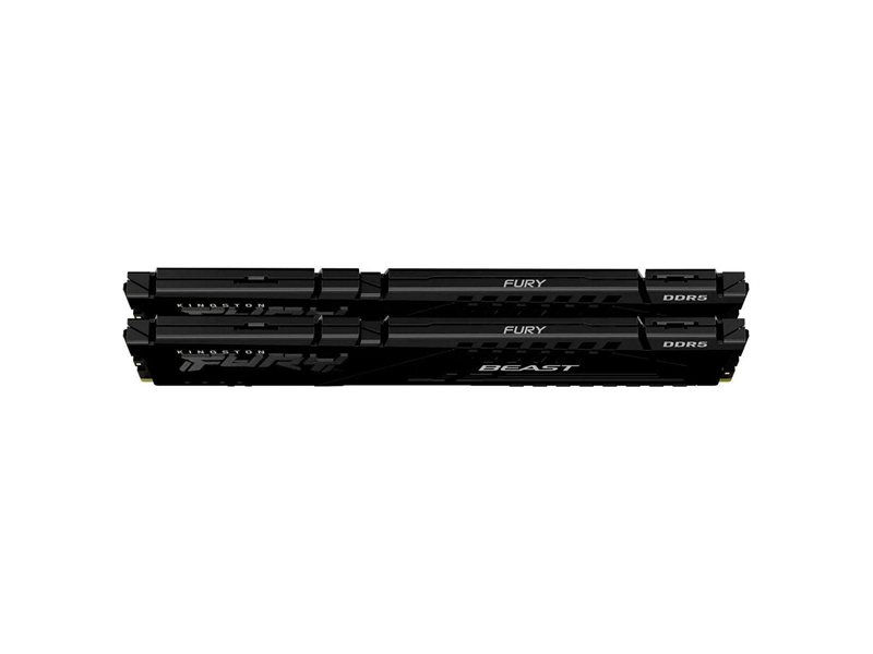 Модуль памяти Kingston 64GB DDR5 6400 DIMM FURY Beast KF564C32BBEK2-64 Non-ECC, CL32, 1.4V, kit 2*32gb