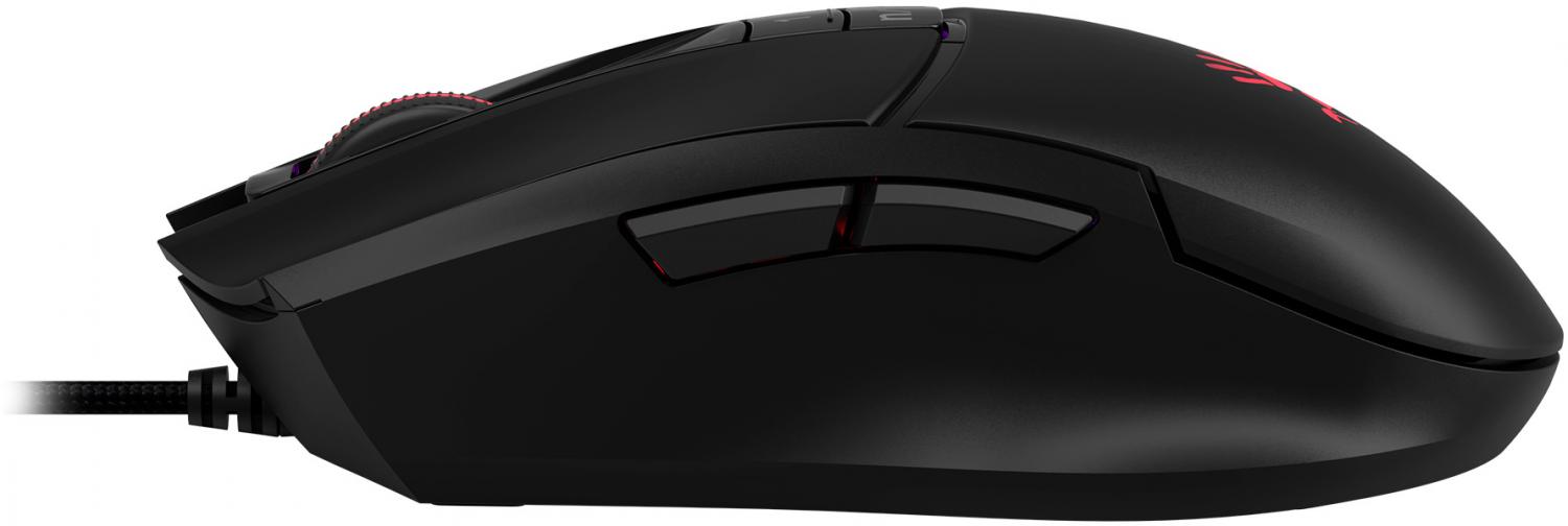 Мышь A4Tech Bloody L65 Max черный оптическая 12000dpi USB 6but (L65 MAX/STONE BLACK)