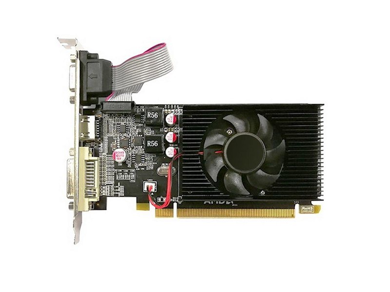 Видеокарта Ninja (Sinotex) Ninja R5 230 (120SP) 1GB GDDR3 64bit VGA DVI HDMI RTL (AKR523013F) (750533)