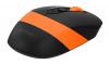 Мышь A4Tech Fstyler FG10 черный/оранжевый оптическая 2000dpi беспров. USB 4but (FG10 ORANGE)