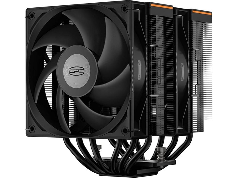 Устройство охлаждения(кулер) PcCooler RT620 Digital Soc-AM5/AM4/1151/1200/2066/1700 черный 4-pin 34.9dB Al+Cu LCD 265W Ret (RT620-BKNWYL-GL)