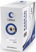 Кабель информационный Cabeus UTP-4P-Cat.5e-SOLID-LSZH кат.5E U/UTP 4 пары LSZH внутренний 305м оранжевый