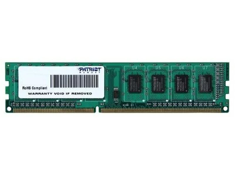 Оперативная память Patriot SL DDR3 DIMM 4GB 1600MHz CL11 1*4GB 11-11-11-28 1.5V