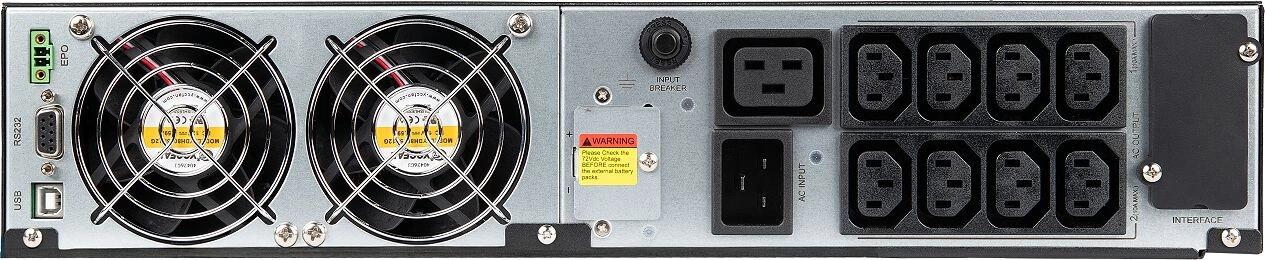 Источник бесперебойного питания Smartwatt IEC 2kVA L 2000Вт 2000ВА черный без батареи