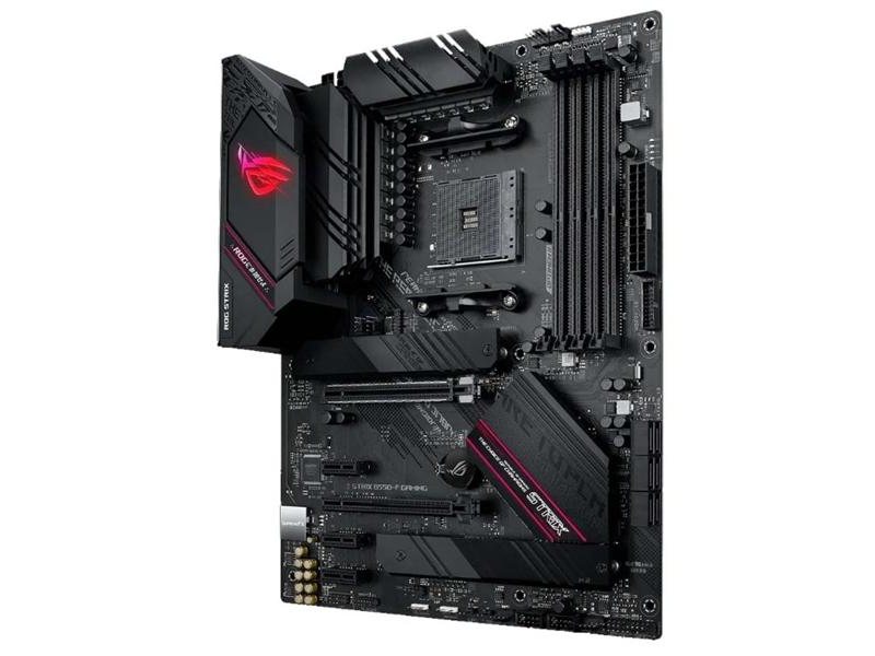Материнская плата ASUS ROG STRIX B550-F GAMING, Socket AM4, B550, 4*DDR4, HDMI+DP, CrossFireX, SATA3 + RAID, Audio, 2,5Gb LAN, USB 3.2*6, USB 2.0*8, ATX ; 90MB14S0-M0EAY0