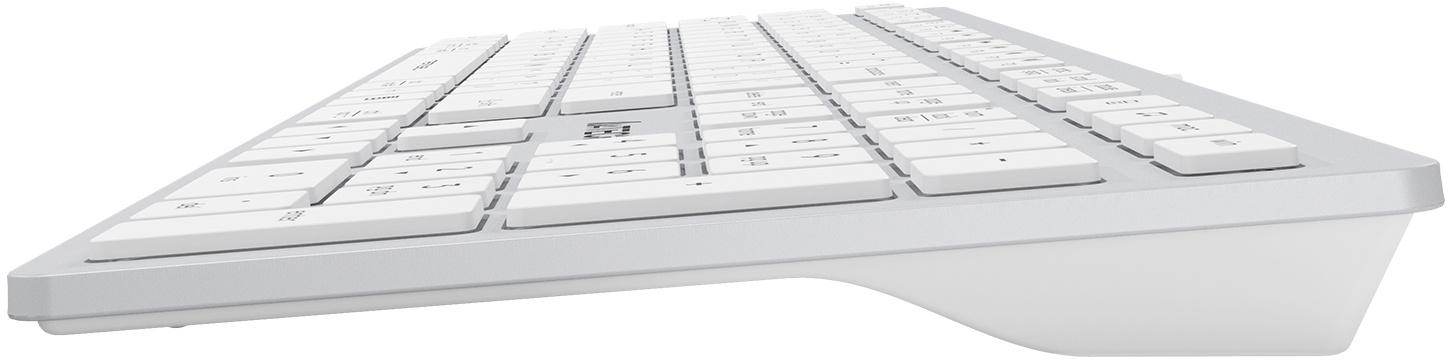 Клавиатура A4Tech FX50 белый USB slim Multimedia (FX50 WHITE) кабель 1.5м