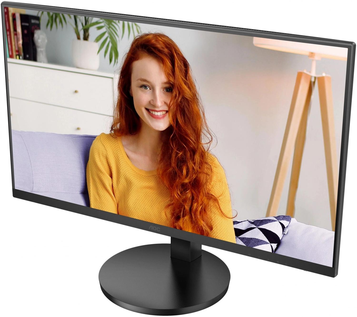 Монитор AOC 27" Basic-Line U27B3AF черный IPS LED 16:9 HDMI M/M матовая HAS 350cd 178гр/178гр 3840x2160 60Hz DP Quad 4K (2160p) 5.2кг