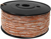 Кабель кроссировочный Lanmaster TWT-CRS1PAIR-OR U/UTP 1 пара 24AWG PVC внутренний 500м оранжевый