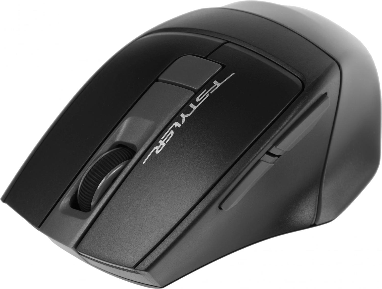 Клавиатура + мышь A4Tech Fstyler FG1035 клав:черный/серый мышь:черный/серый USB беспроводная Multimedia (FG1035 GREY)