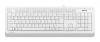 Клавиатура A4Tech FK10 белый/серый USB (FK10 WHITE) кабель 1.5м