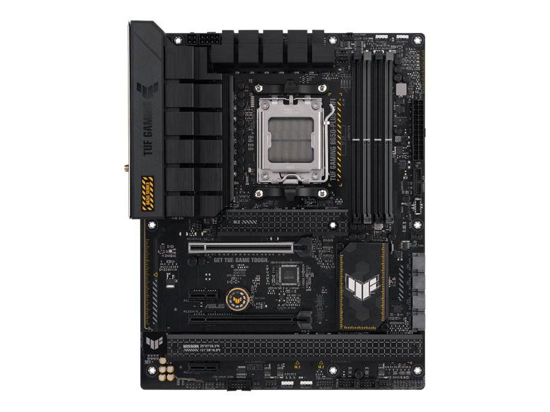 Материнская плата ASUS TUF GAMING B650-PLUS WIFI AM5 ATX 4xDDR5 2xPCIEx16 2хPCIEx1 3xM.2 2xUSB-C DP HDMI 2.5GLAN Wi-Fi 6 (90MB1BZ0-M0EAY0)