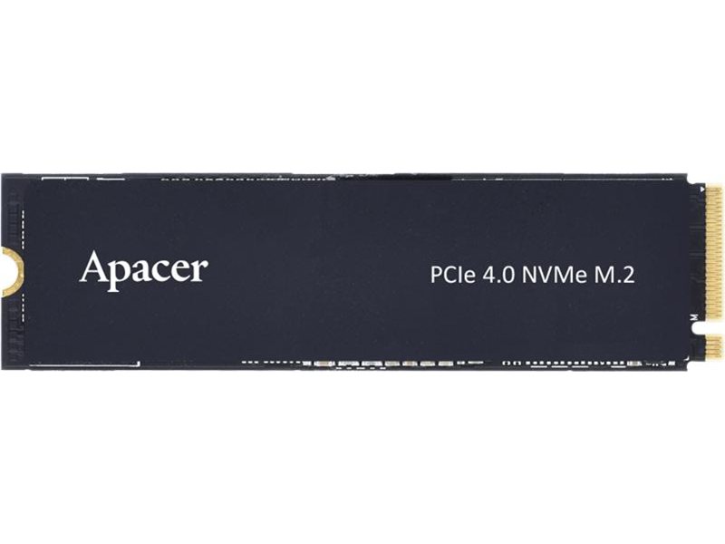 Твердотельный накопитель Apacer SSD AS2280Q4X 512Gb M.2 2280 PCIe Gen4x4, R4000/W2500 Mb/s, 3D NAND, MTBF 1.5M, NVMe 1.4, 300TBW, Retail, 3 years (AP512GAS2280Q4X-1)