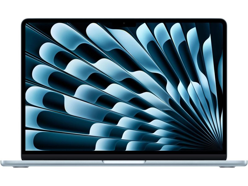 Ноутбук Apple MacBook Air A3240 M4 10 core 16Gb SSD512Gb/10 core GPU 13.6" Liquid Retina (2560x1664) macOS lt.blue WiFi BT Cam (MC6U4PA/A)