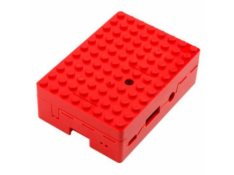 Корпус ACD RA183 Red ABS Plastic Building Block case for Raspberry Pi 3 B (CBPIBLOX-RED) (494309)