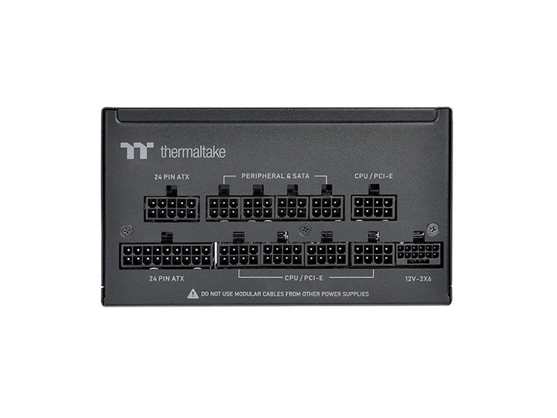 Блок питания Thermaltake Toughpower PT/1000W/Fully Modular Non Light/Full Range/Analog/80 Plus Platinum/EU/100% JP CAP/Etched Cables/ATX 3.1