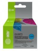 Картридж струйный Cactus CS-C8771 №177 голубой (11.4мл) для HP PS 3213/3313/8253/C5183/C6183/C6283/C7183/C7283/C8183/D7163/D7263/D7363/D7463 с чипом