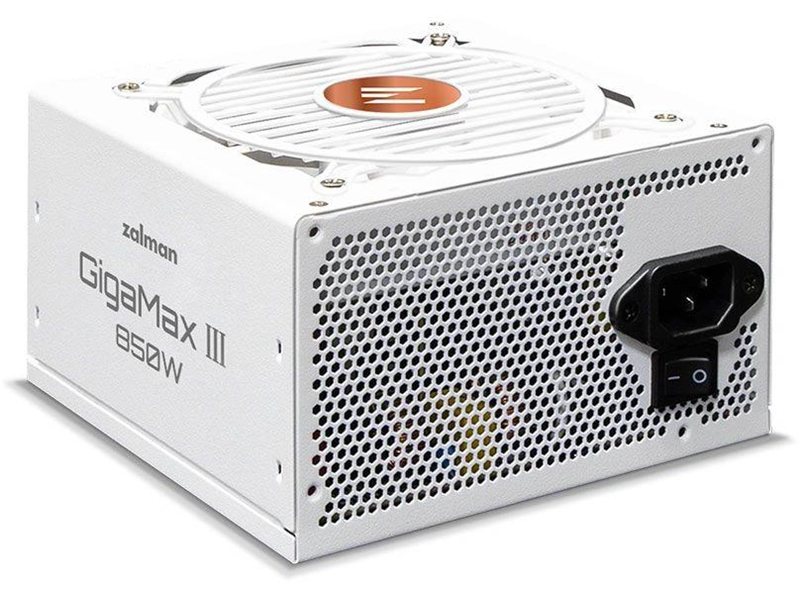 Блок питания Zalman ATX 850W ZM850-GV3 Wh 80+ bronze (20+4pin) APFC 120mm fan 6xSATA RTL