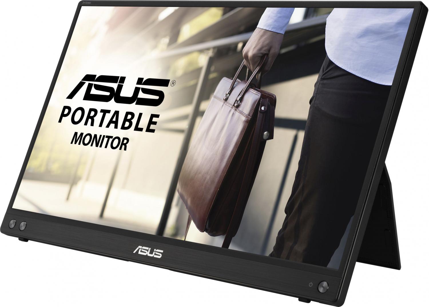 Монитор Asus 15.6" ZenScreen MB16ACV темно-серый IPS LED 16:9 глянцевая 250cd 178гр/178гр 1920x1080 60Hz FHD USB 0.83кг