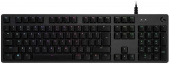 Клавиатура Logitech G512 Carbon Red Linear механическая черный USB Multimedia for gamer LED (920-009374)