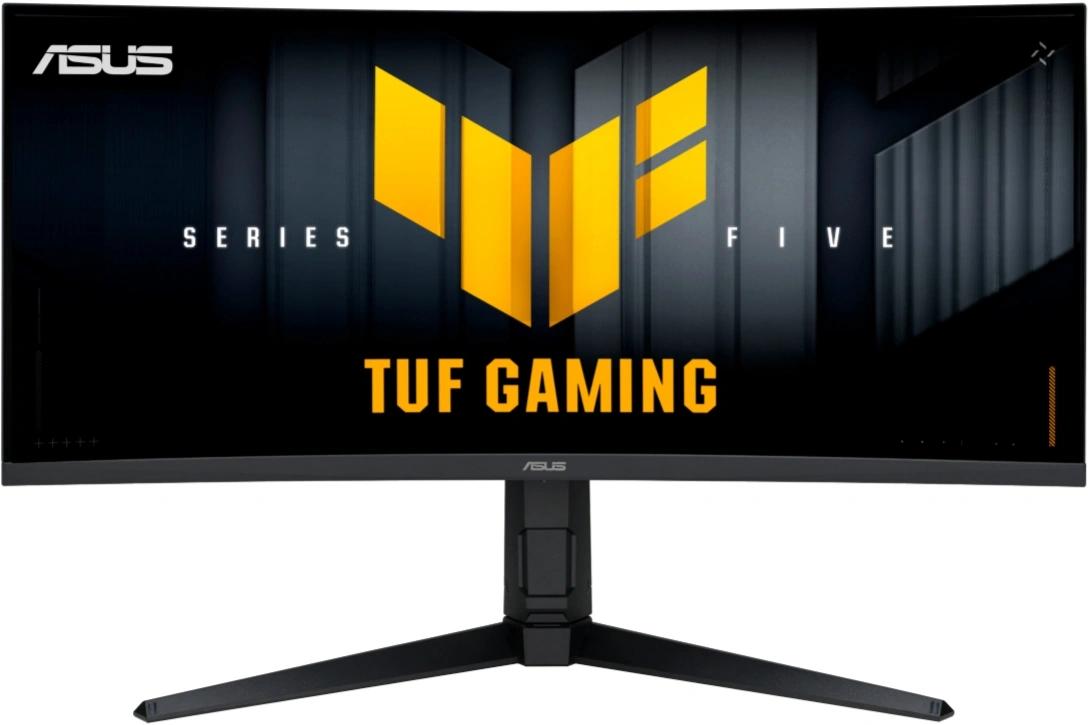 Монитор Asus 34" VG34WQML5A черный VA LED 21:9 HDMI M/M матовая HAS Piv 4000:1 400cd 178гр/178гр 3440x1440 250Hz FreeSync Premium Pro DP UW USB 8.1кг