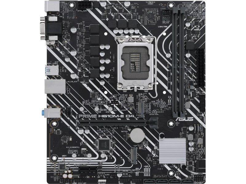 Материнская плата/ PRIME H610M-E D4-CSM