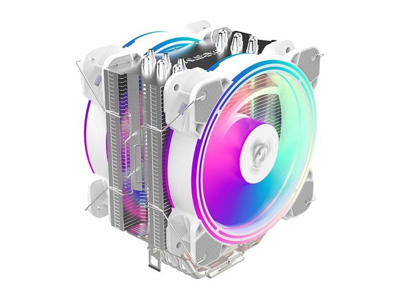 Вентилятор корпусной Вентилятор ALSEYE H120D (White) TDP: 200W Product Dimensions:123x154x106mm Heatsink Dimensions:154x123x58mm Heatsink Weight:518g Heat Pipe:O6mmx6pcs Fan Dimensions-:120x120x25mm (875842)