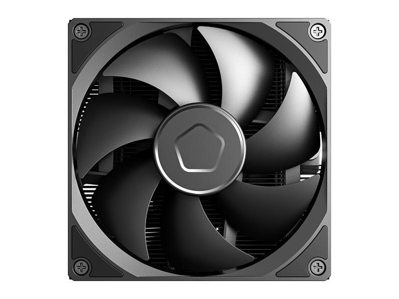 Кулер для процессора ID-COOLING IS-53-XT BLACK LGA1851/1700/1200/115X/AM5/AM4 низкопрофильный высота 53mm (24шт/кор, TDP 95W, PWM, 4 тепл.трубок + медная база, FAN 92mm, черный) BOX