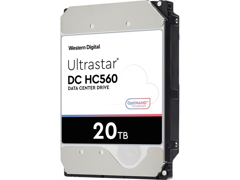 Жесткий диск/ HDD WD SATA 20Tb Ultrastar DC HC560 0F38785 7200 6Gb/s 512Mb 1 year warranty
