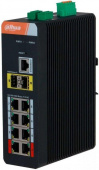 Коммутатор Dahua DH-IS4210-8GT-120 (L2) 8x1Гбит/с 2SFP 8PoE 120W управляемый