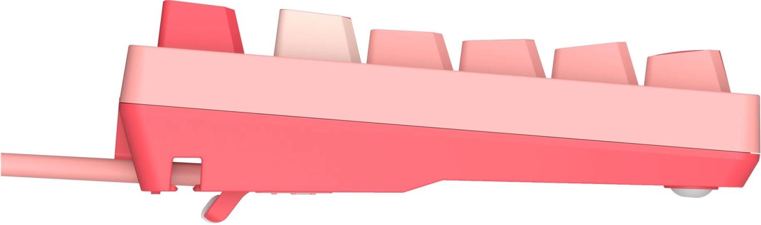 Клавиатура A4Tech S87 Energy механическая розовый USB for gamer LED (S87 USB ENERGY PINK) кабель 1.8м